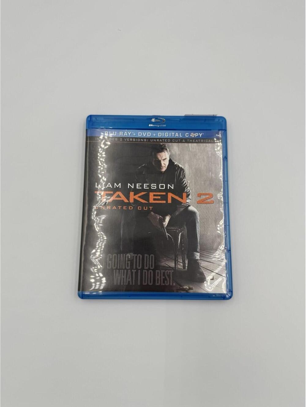 Taken 2 (Blu-ray, DVD, Digital Copy) Unrated Cut Near Mint Condition Liam Neeson